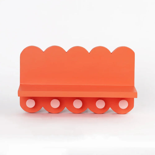 Hold That Thought | Wall Accent Shelf | Blush Red & Powder Pink