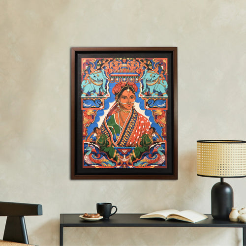 Still, She Holds | Embroidered Canvas