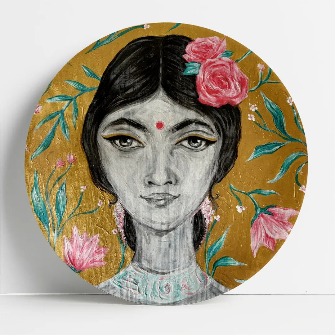 Bloom | Ceramic Decor Plates | Set of 2