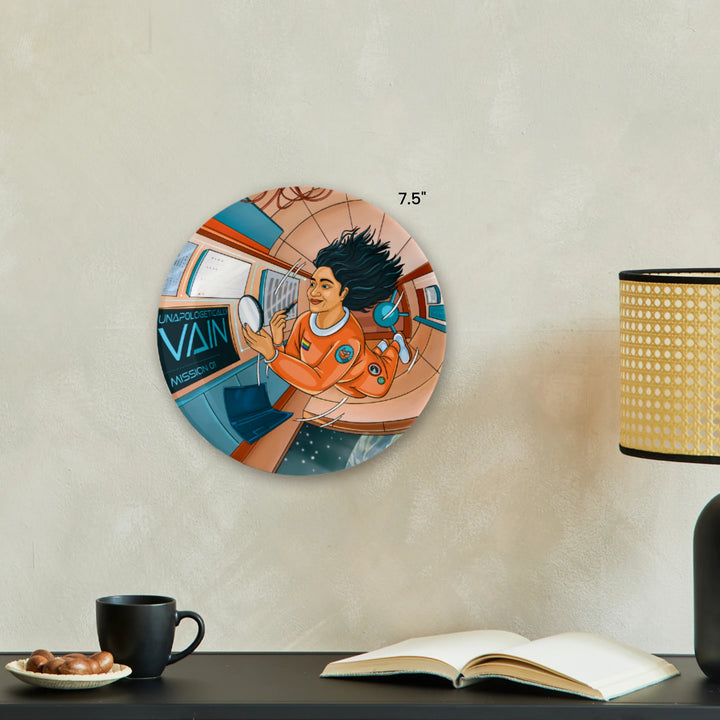 Unapologetically Vain | Ceramic Decor Plate | 7.5"