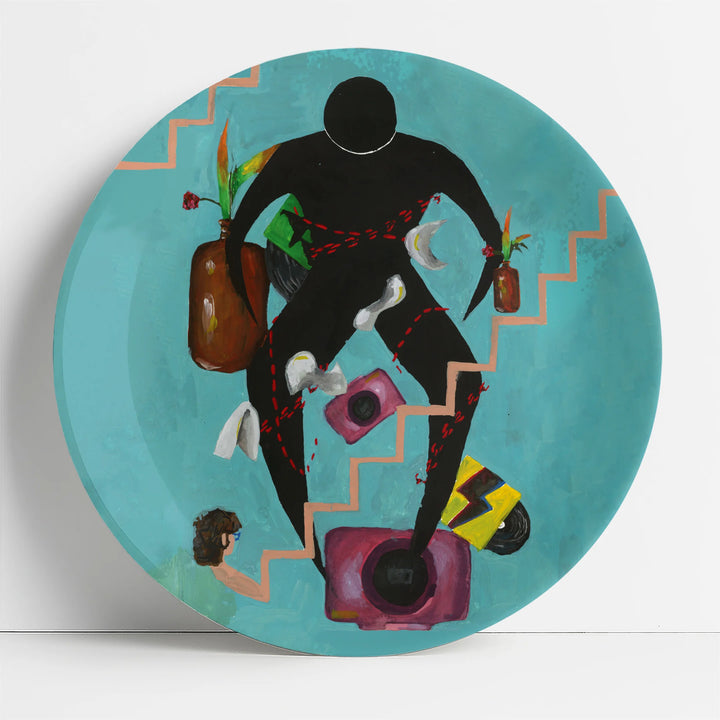 Layers of Being | Young Artist Decor Plate | 7.5"