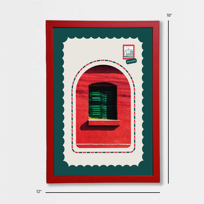 Emerald Windows | Gallery Wall Art Set