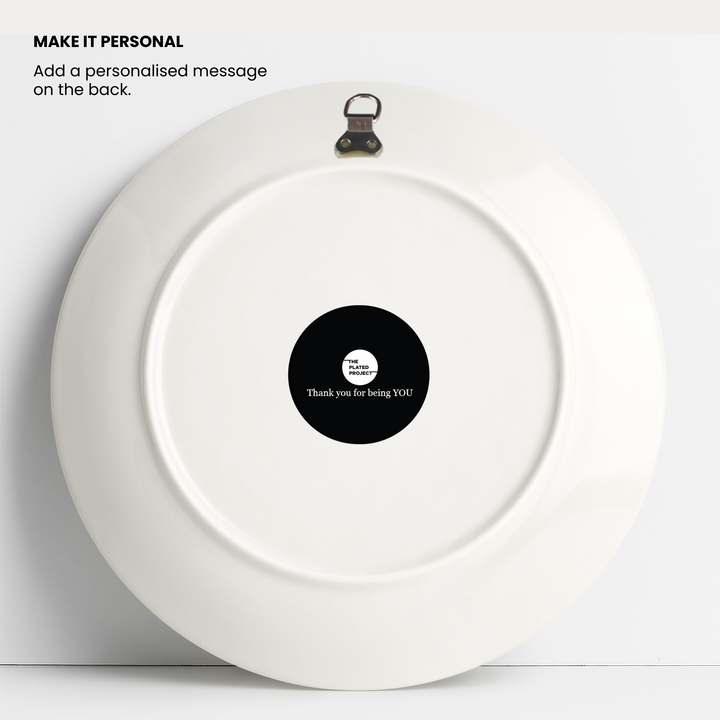 Unapologetically Fierce | Ceramic Decor Plate | 7.5"