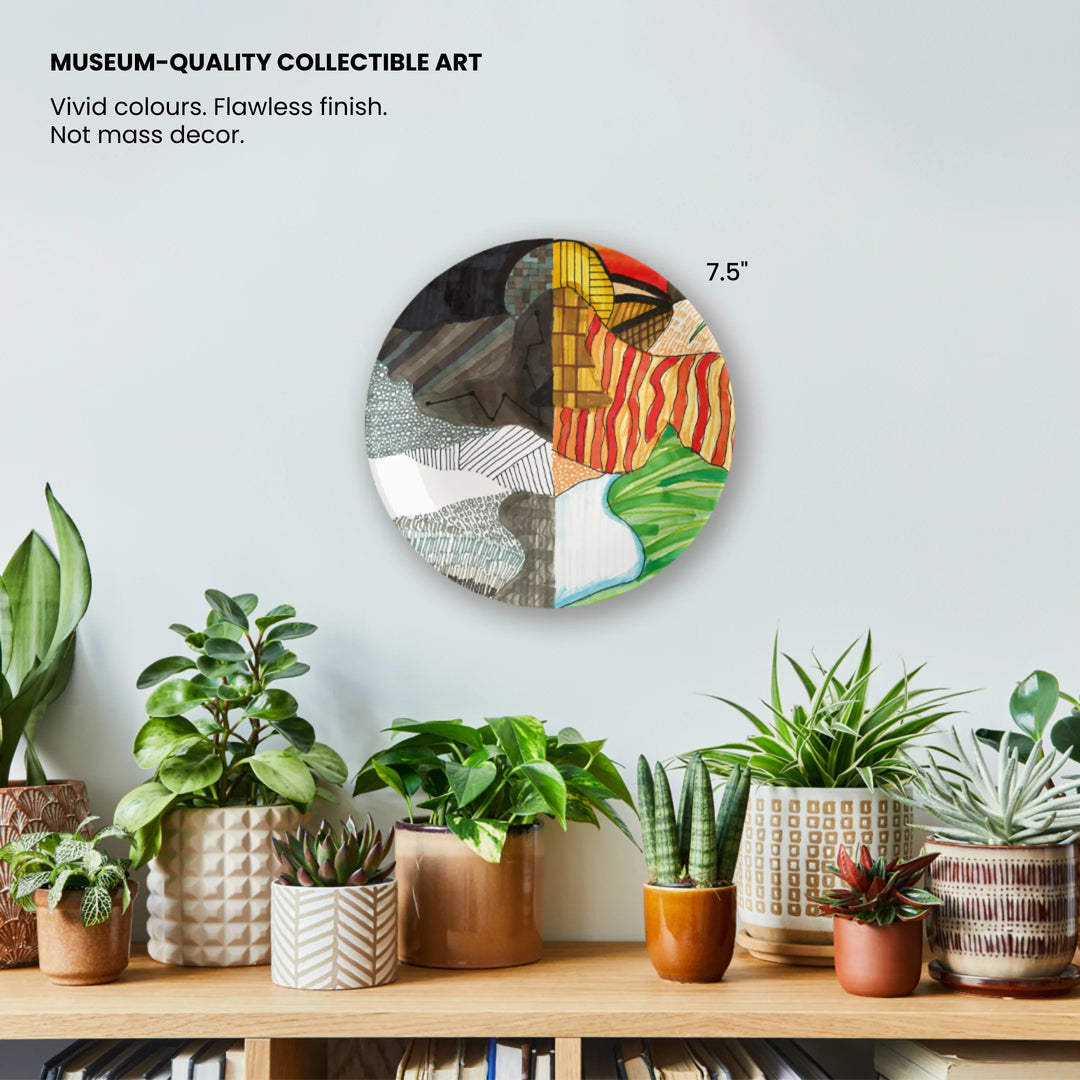 Night Meets Dawn | Young Artist Decor Plate | 7.5"