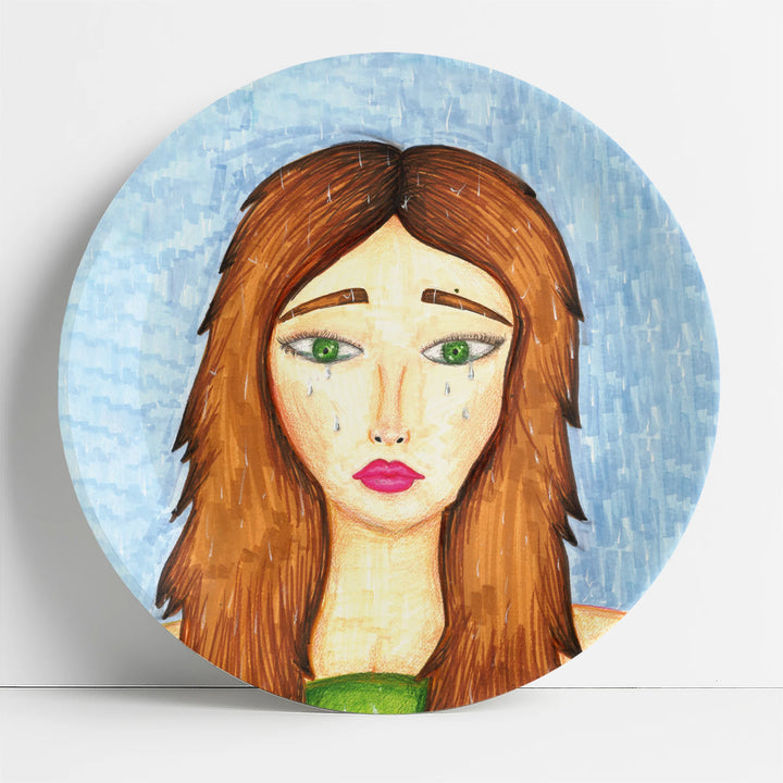 Skin of Rain | Young Artist Decor Plate | 7.5"