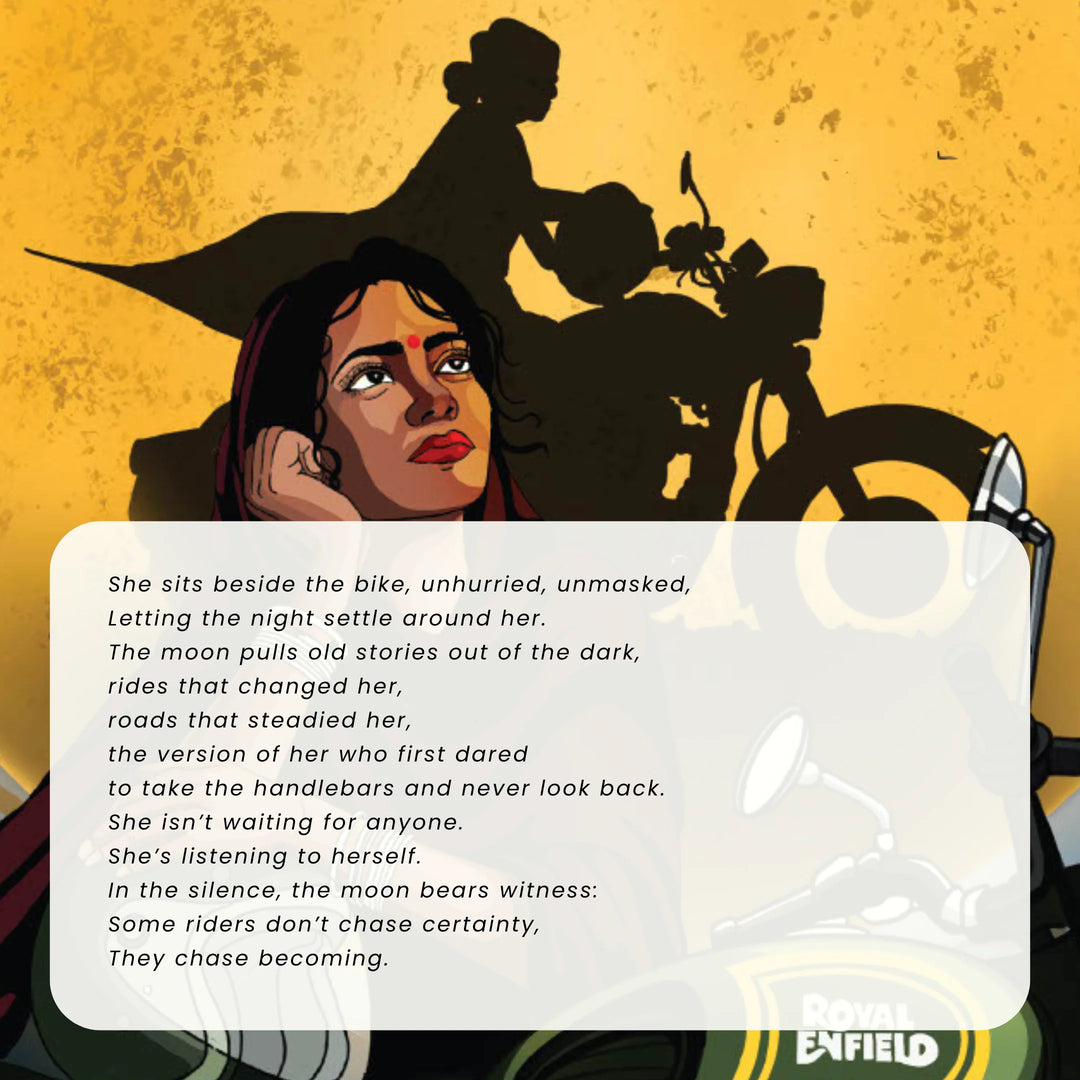 Quiet Rider | Ceramic Decor Plates | 10"