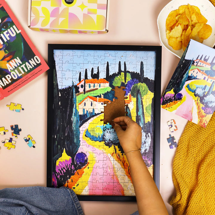 Terracotta Dreams | Framed Puzzle – A3 | 200 pieces