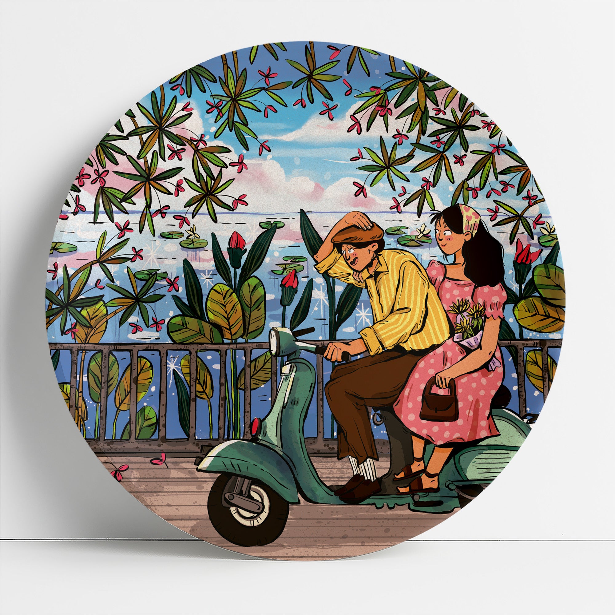 You & Me | Decor Plate | 10"