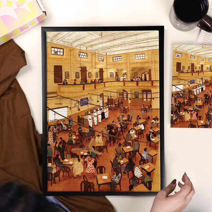 Pull Up a Chair | Frameable A3 Art Puzzle | 200 Pieces