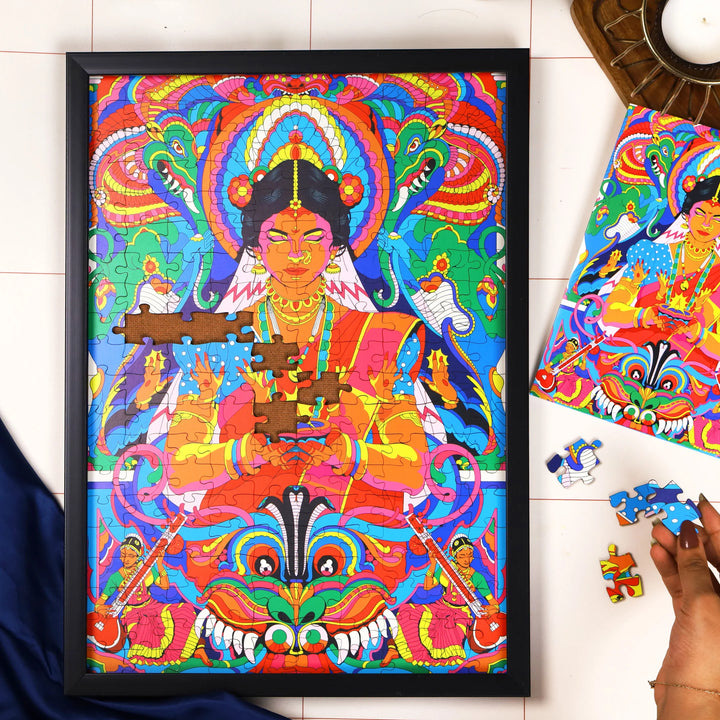 A Thousand Hands | Framed Puzzle – A3 | 200 pieces