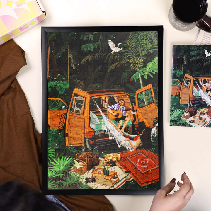 One Fine Day | Framed Puzzle - A3 | 200 pieces