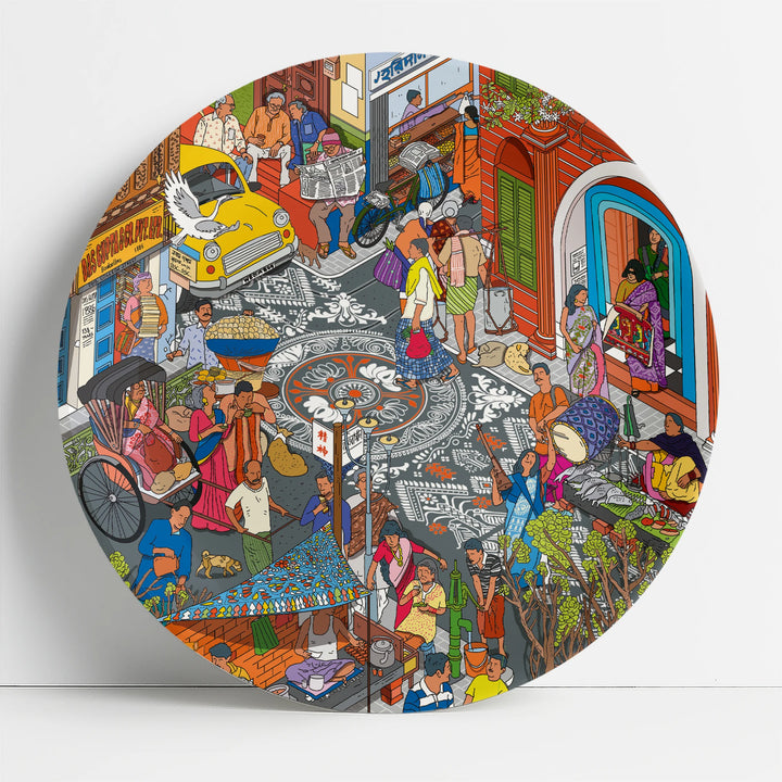 City of Poetry | Decor Plate | 10"