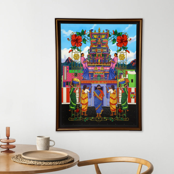 Steps of Faith | Embroidered Canvas