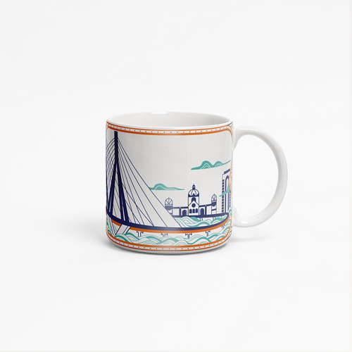 Mumbai inspired ceramic mugs