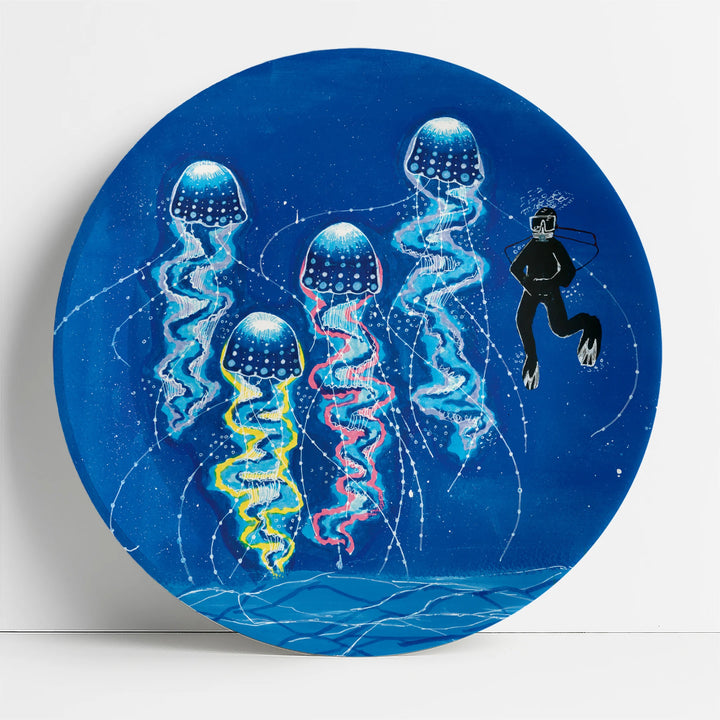 Blue Reverie | Young Artist Decor Plate | 7.5"