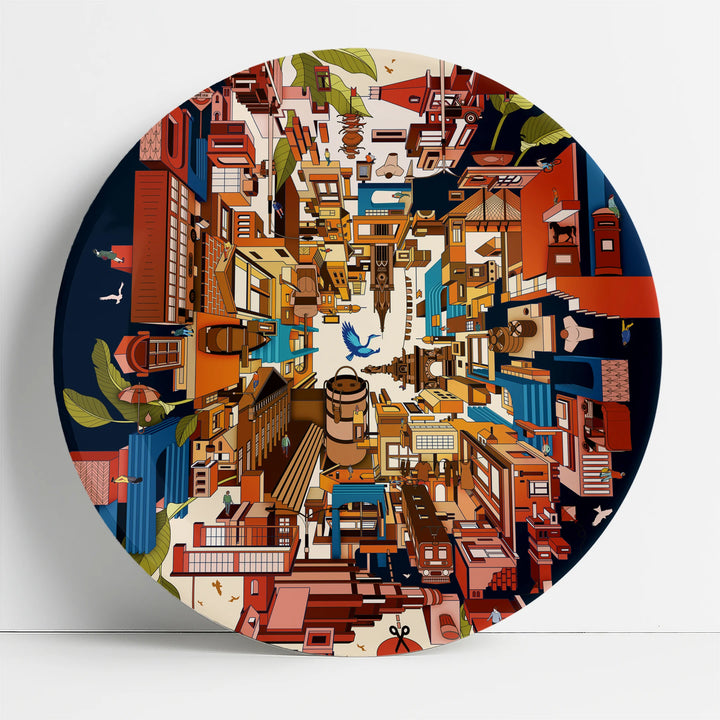 City of Dreams | Decor Plate | 10"