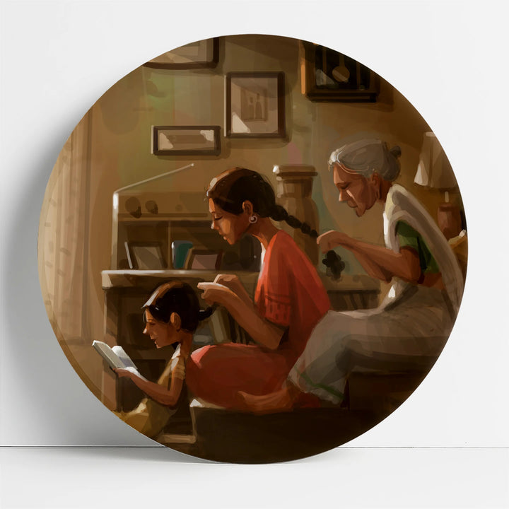 Loose Ends | Decor Plate | 10"