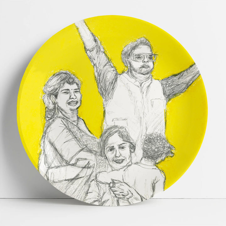 Where Love Lives | Young Artist Decor Plate | 7.5"