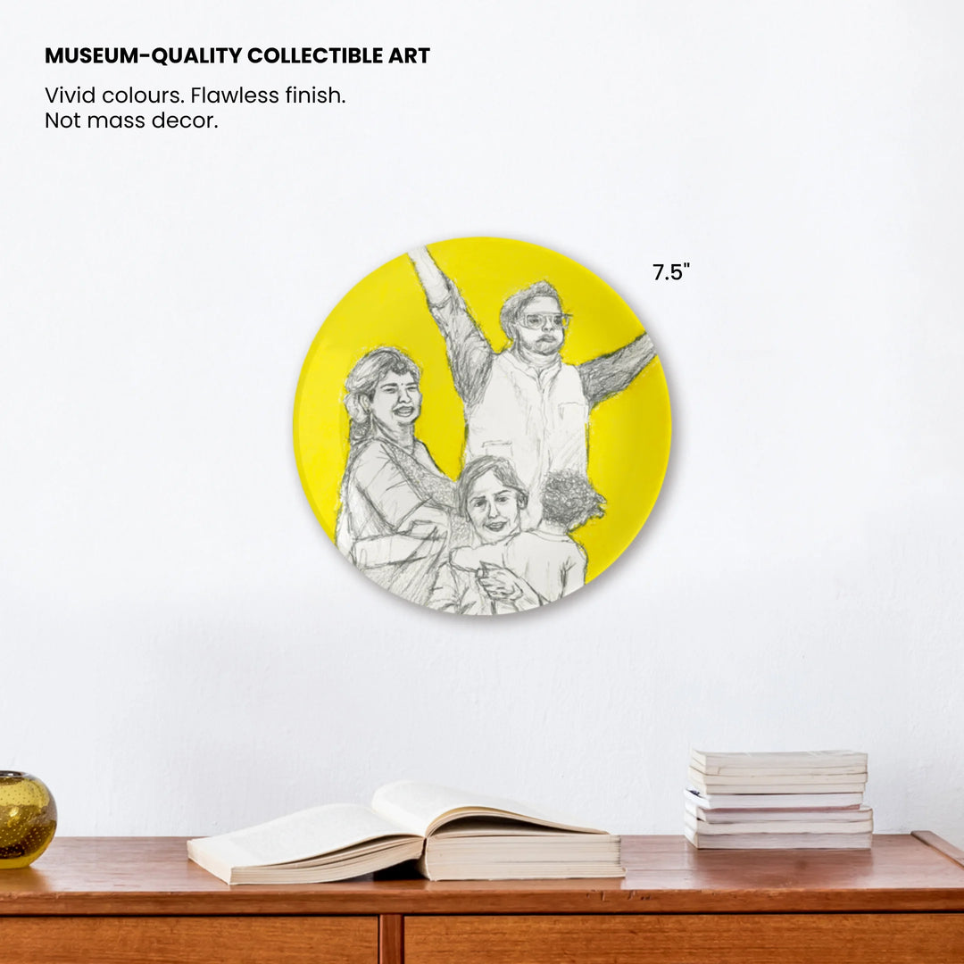 Where Love Lives | Young Artist Decor Plate | 7.5"