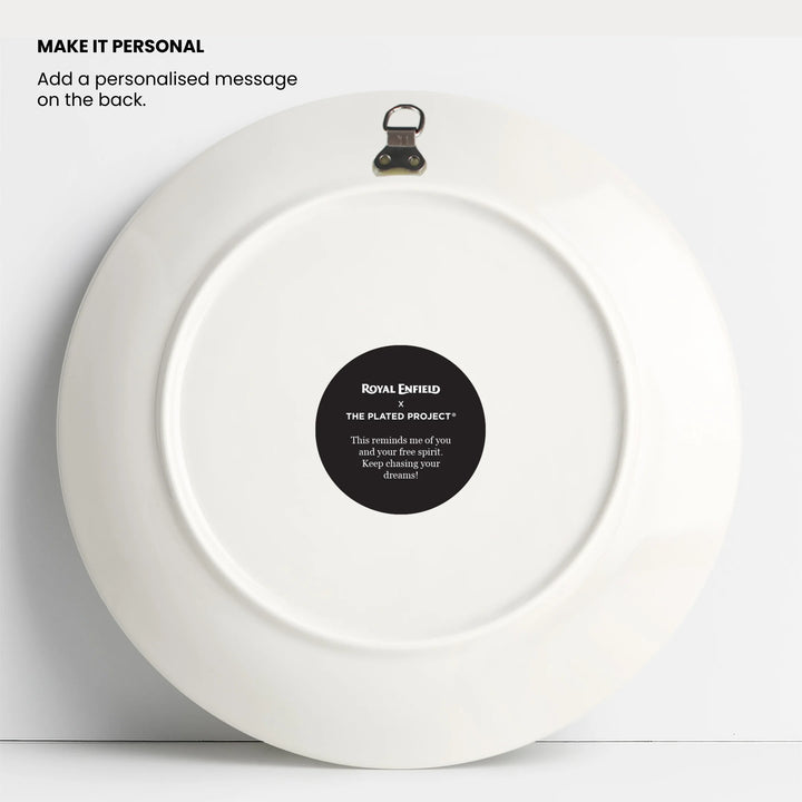 Musafir | Ceramic Decor Plate | 10”