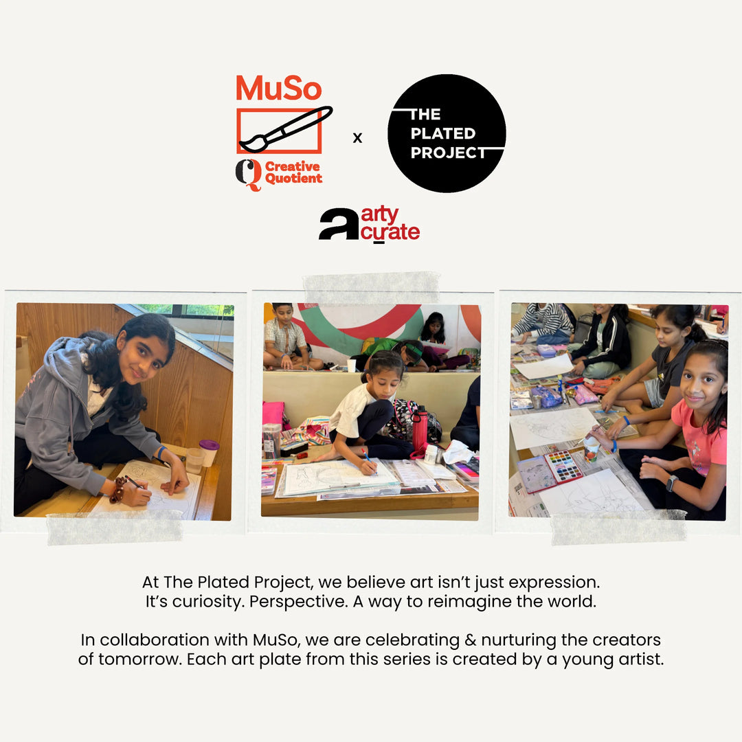 Every Shade of Me | Young Artist Decor Plate | 7.5"