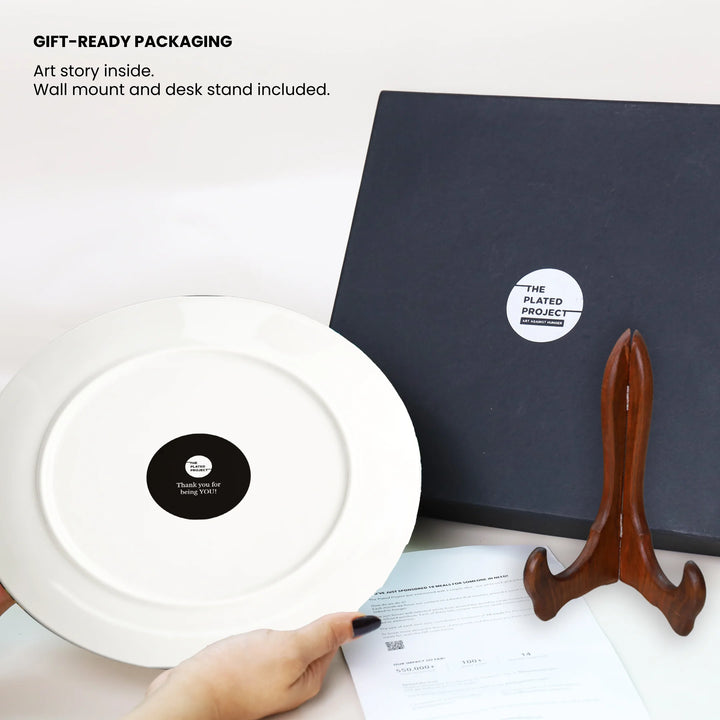 Every Shade of Me | Young Artist Decor Plate | 7.5"