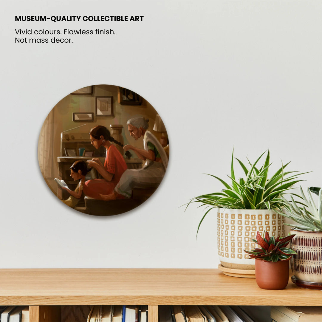 Loose Ends | Decor Plate | 10"