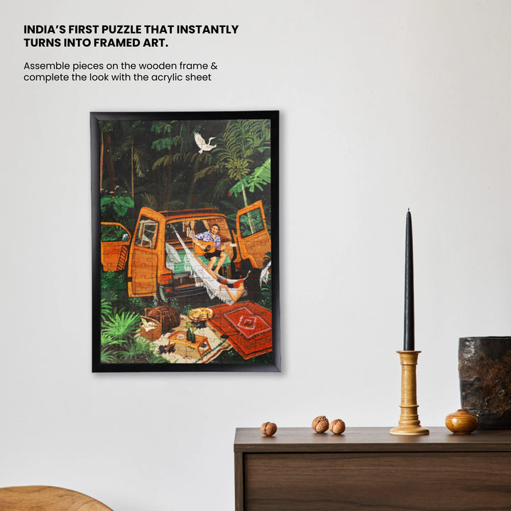 One Fine Day | Framed Puzzle - A3 | 200 pieces