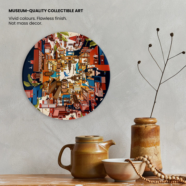 City of Dreams | Decor Plate | 10"