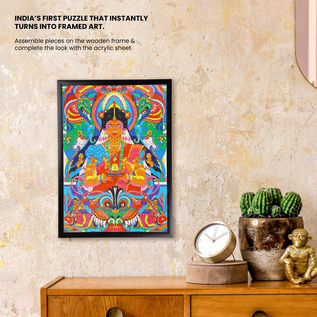 A Thousand Hands | Framed Puzzle – A3 | 200 pieces