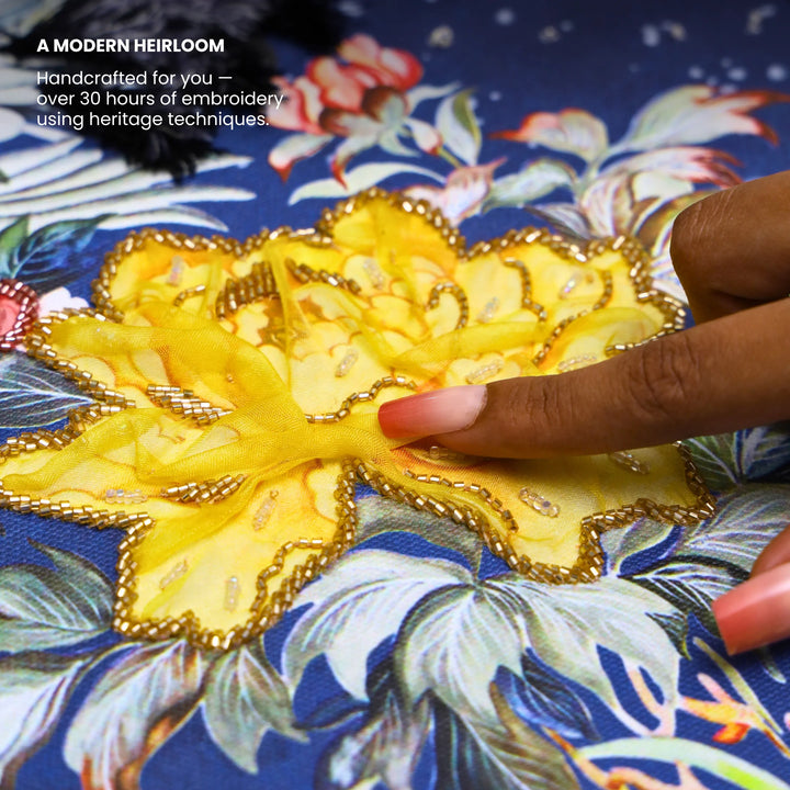 Wings of Love | Embroidered Canvas