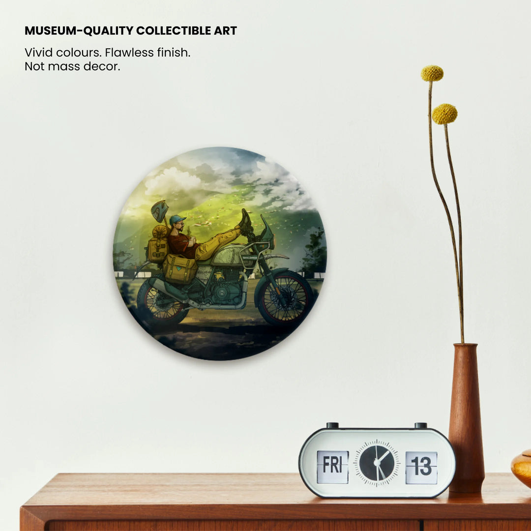 The Nomad | Ceramic Decor Plates | 10"