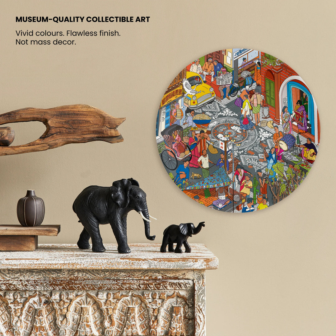 City of Poetry | Decor Plate | 10"