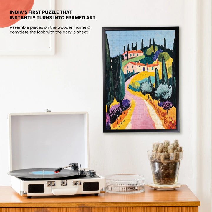 Terracotta Dreams | Framed Puzzle – A3 | 200 pieces