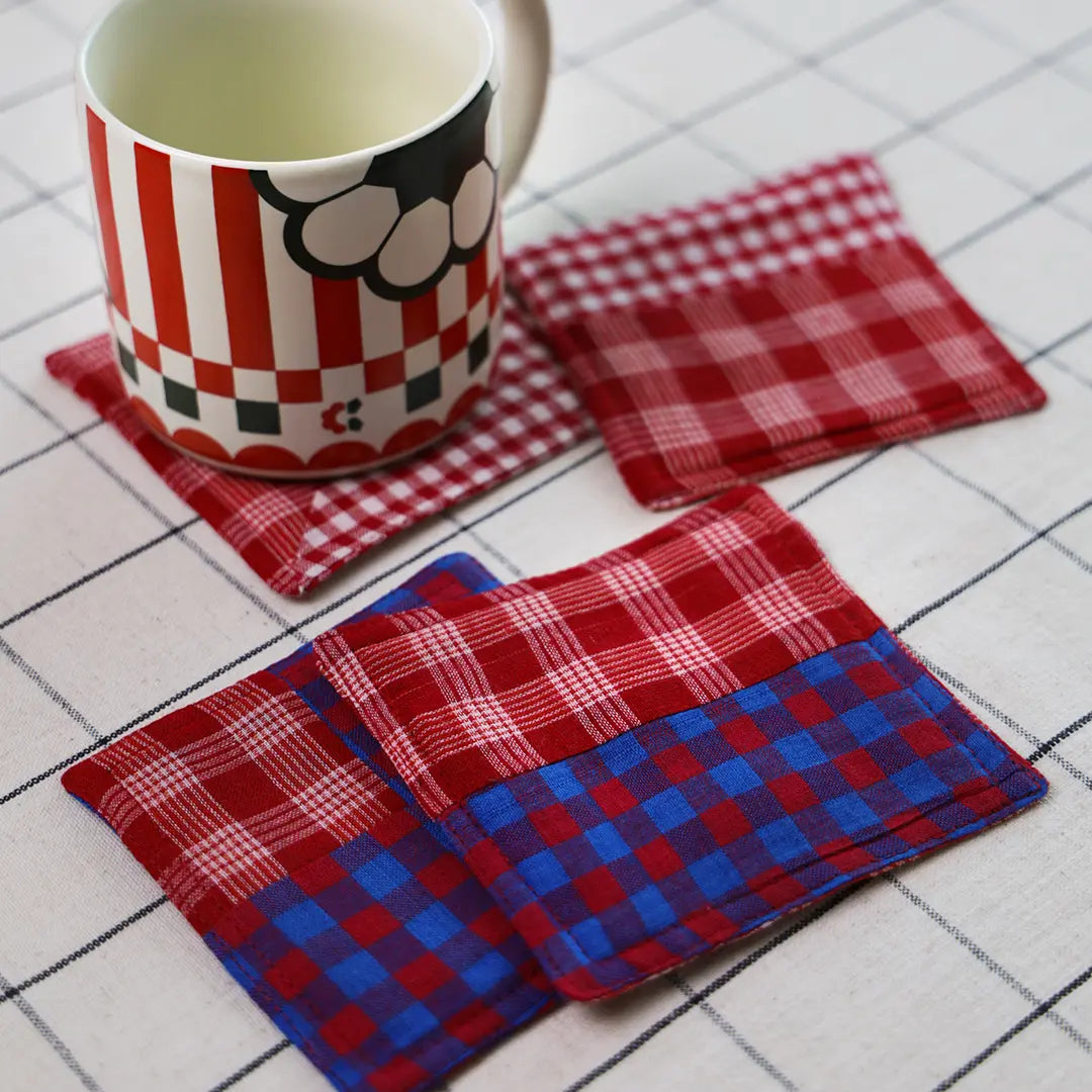 The Perfect Check | Coasters | Set of 4