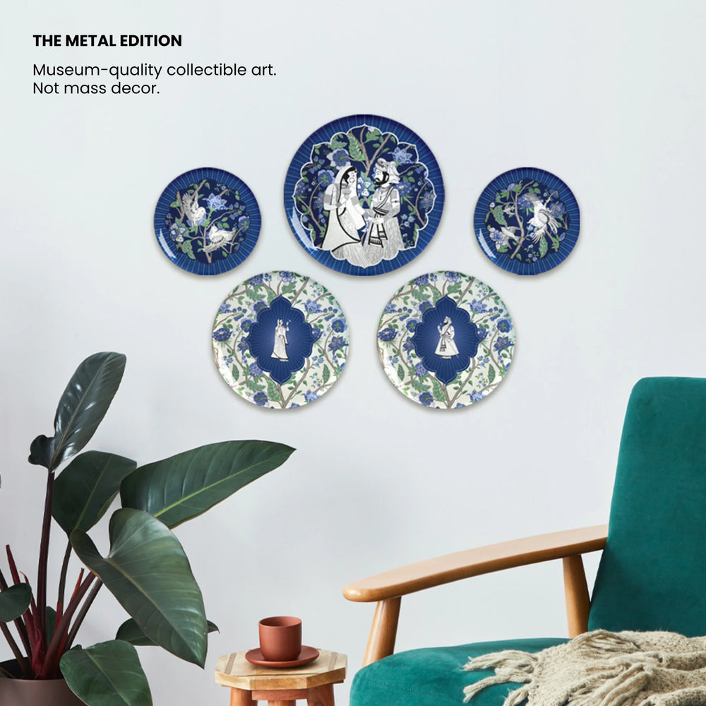 Museum-quality metal wall art - perfect luxury housewarming gift for newlyweds