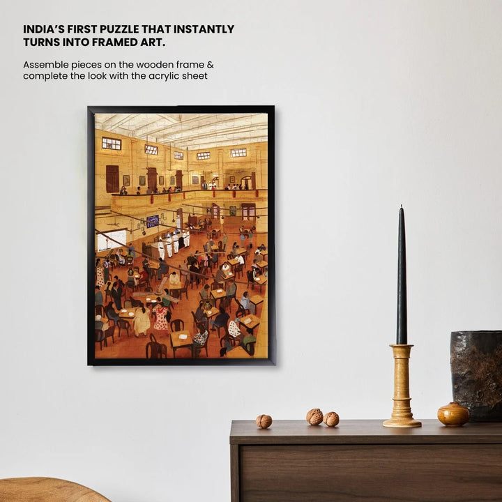 Pull Up a Chair | Frameable A3 Art Puzzle | 200 Pieces
