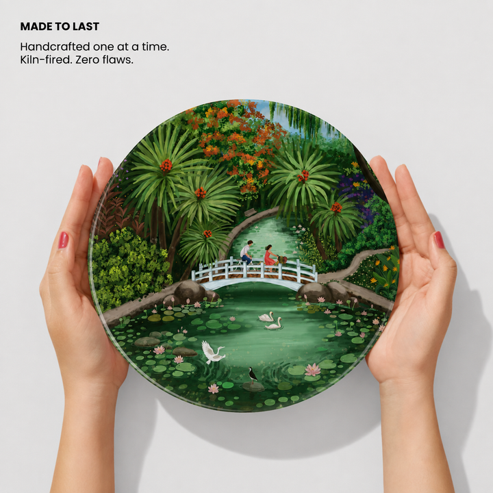 Take the Long Way | Ceramic Decor Plate | 10"
