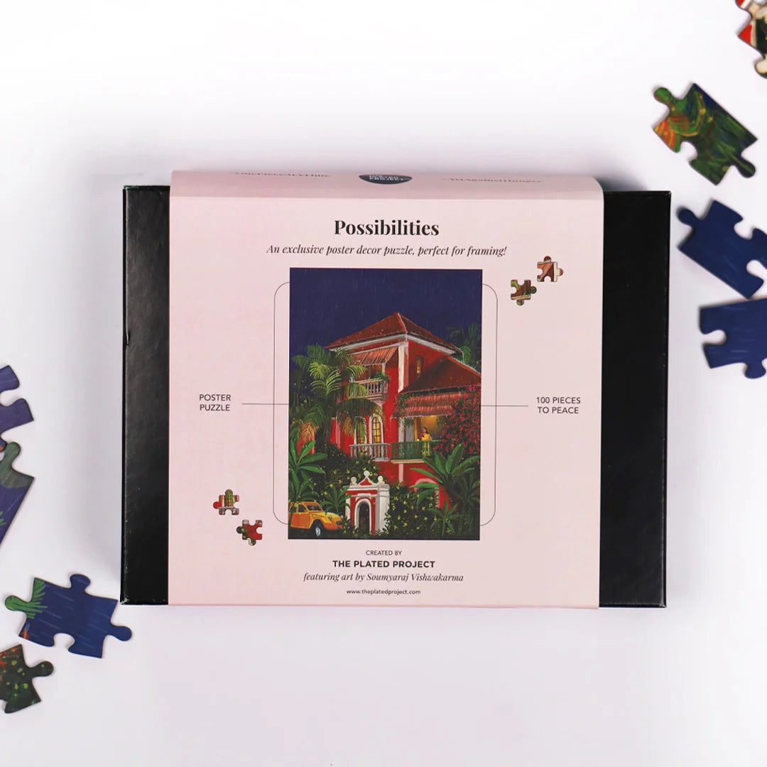 Possibilities | Framed Puzzle - A3 | 100 pieces