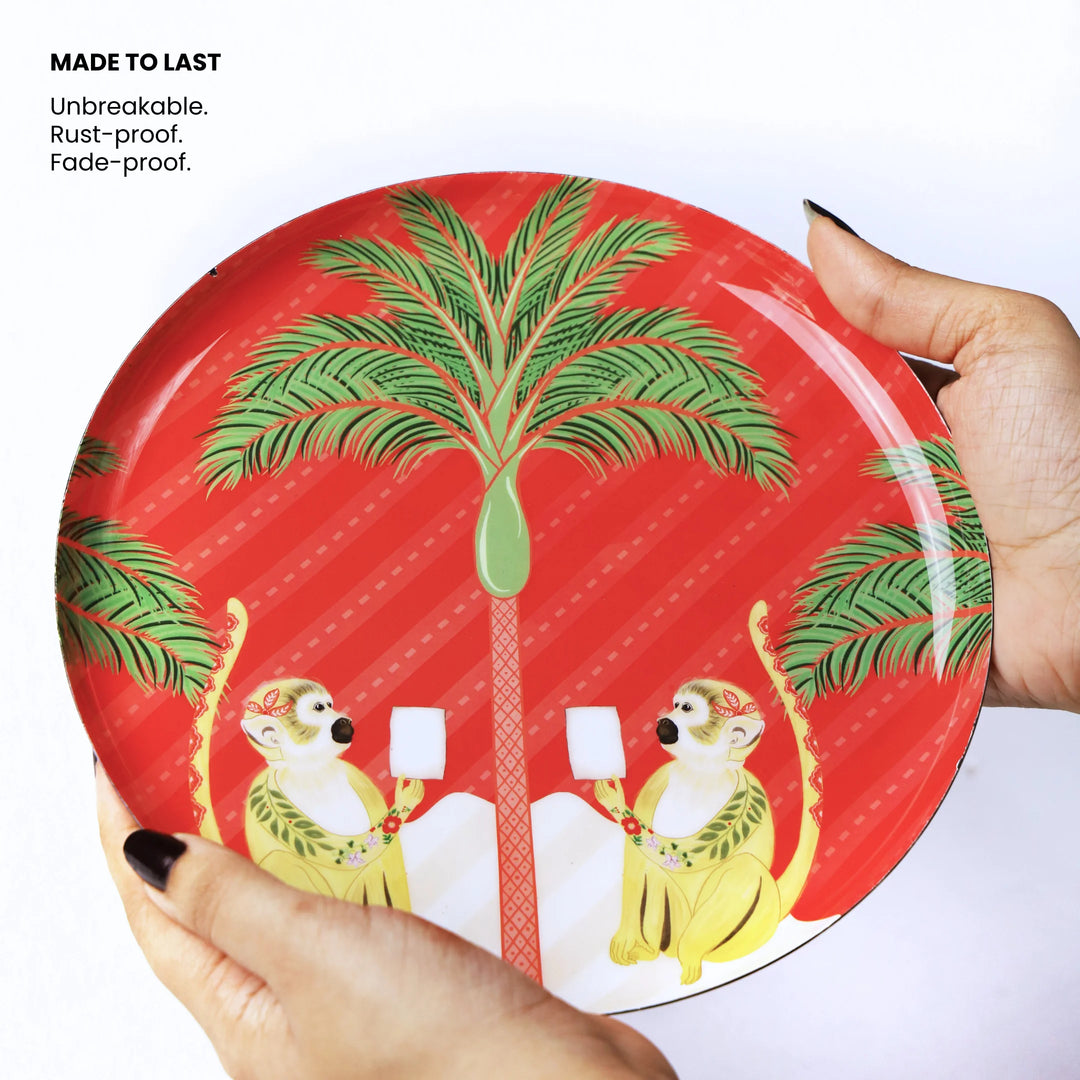 Jungle Jamboree | Premium Metal Decor | Set of 5