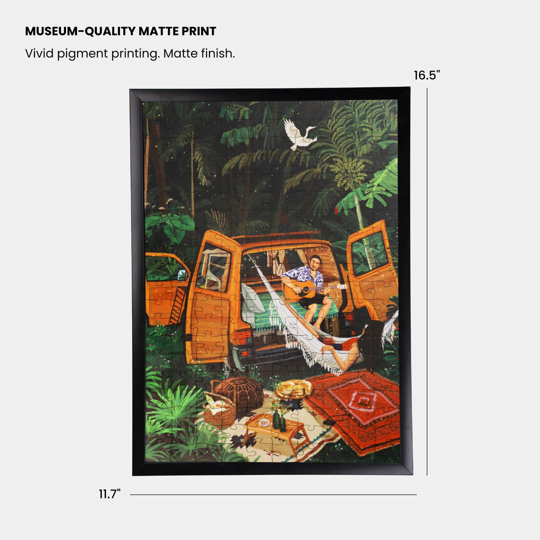 One Fine Day | Framed Puzzle - A3 | 200 pieces