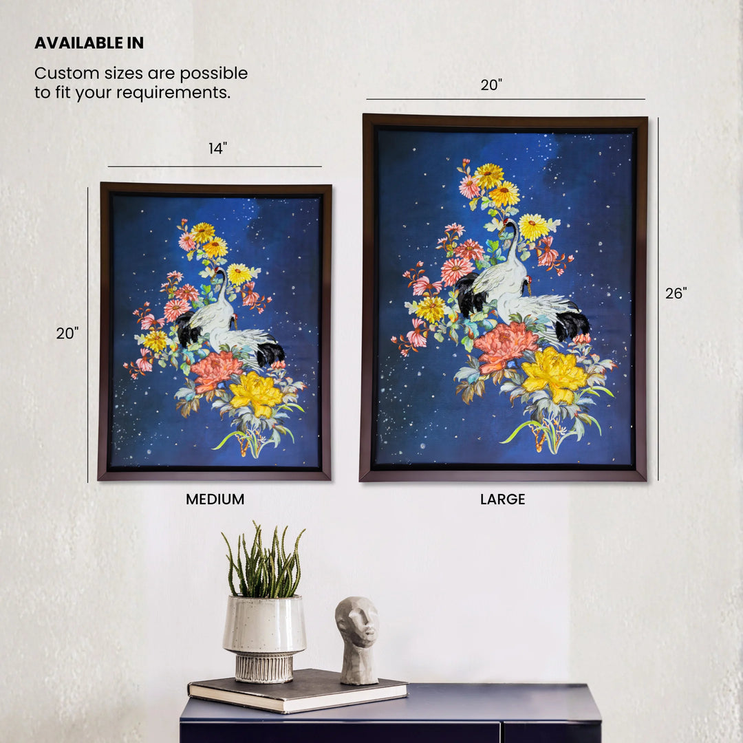 Wings of Love | Embroidered Canvas