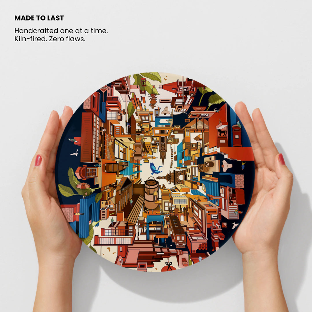 City of Dreams | Decor Plate | 10"