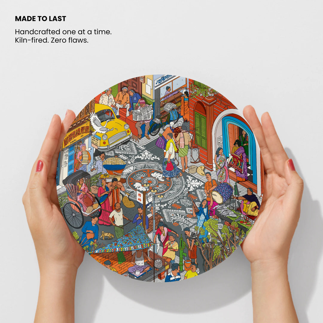 City of Poetry | Decor Plate | 10"