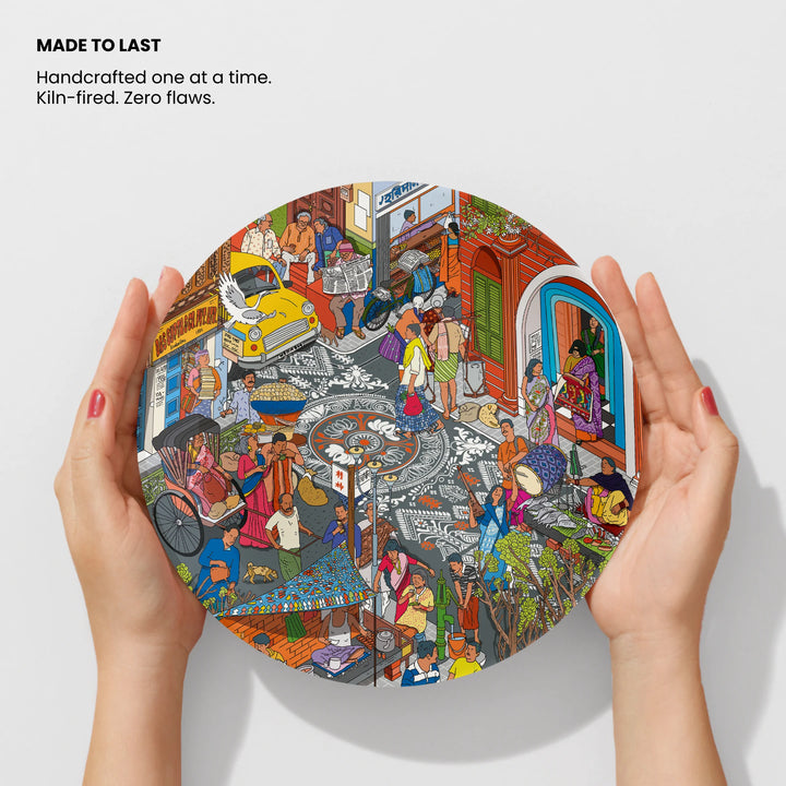 City of Poetry | Decor Plate | 10"