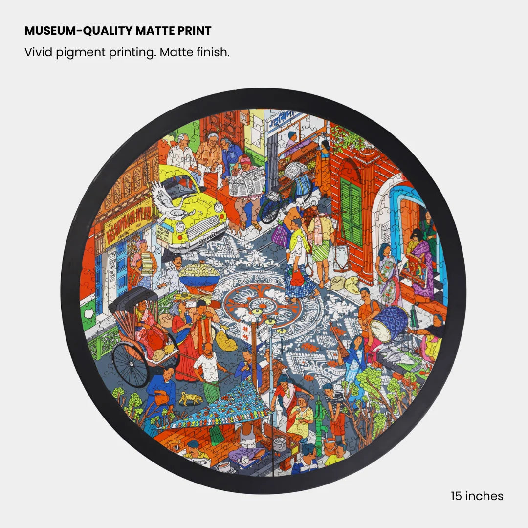 A 15 inch puzzle set for adults to frame - a luxury housewarming gifts for couples 