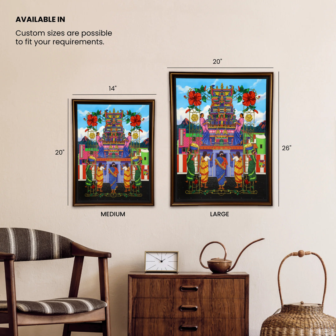 Steps of Faith | Embroidered Canvas