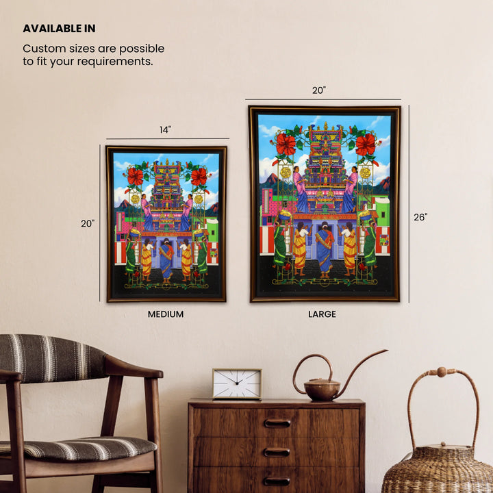 Steps of Faith | Embroidered Canvas