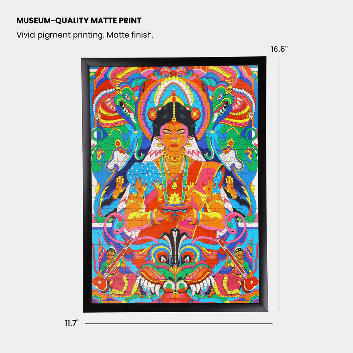 A Thousand Hands | Framed Puzzle – A3 | 200 pieces