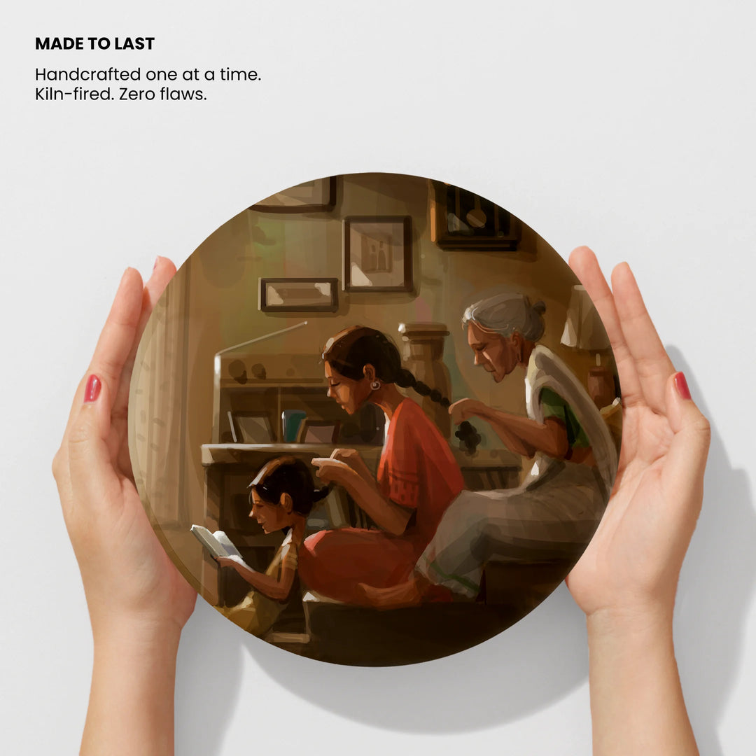 Loose Ends | Decor Plate | 10"